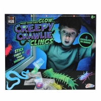 Jucarie interactiva cu gandaci, Grafix, set Creepy Crawly, plastic, fluorescent, 8+ ani, R06-0243